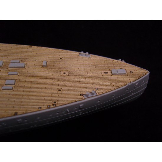 1/350 HMS Dreadnought 1907 Wooden Deck for Trumpeter kit #05328 1/350 HMS Dreadnought 1907 Wooden Deck for Trumpeter kit #05328