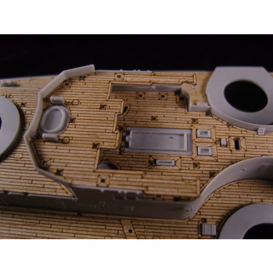 1/350 HMS Dreadnought 1907 Wooden Deck for Trumpeter kit #05328 1/350 HMS Dreadnought 1907 Wooden Deck for Trumpeter kit #05328