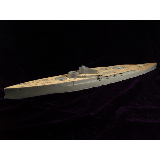 1/350 HMS Tiger Battle Cruiser 1914 Wooden Deck for Combrig kit 3534FH,3534WL 1/350 HMS Tiger Battle Cruiser 1914 Wooden Deck for Combrig kit 3534FH,3534WL