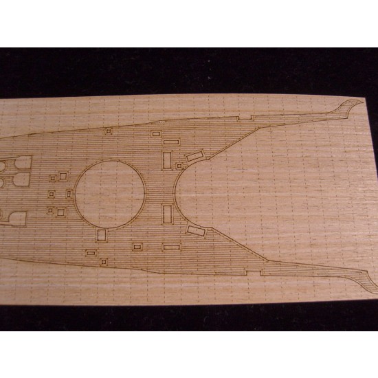 1/350 HMS Tiger Battle Cruiser 1914 Wooden Deck for Combrig kit 3534FH,3534WL 1/350 HMS Tiger Battle Cruiser 1914 Wooden Deck for Combrig kit 3534FH,3534WL