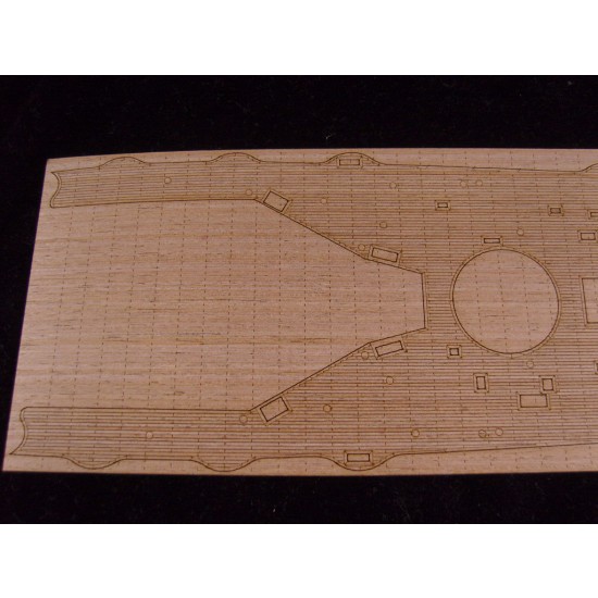 1/350 HMS Tiger Battle Cruiser 1914 Wooden Deck for Combrig kit 3534FH,3534WL 1/350 HMS Tiger Battle Cruiser 1914 Wooden Deck for Combrig kit 3534FH,3534WL