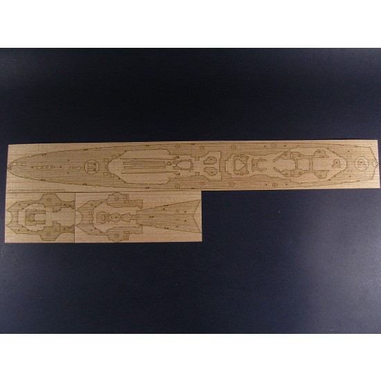 1/350 DKM Prinz Eugen Wooden Deck (for Trumpeter 05313) 1/350 DKM Prinz Eugen Wooden Deck (for Trumpeter 05313)