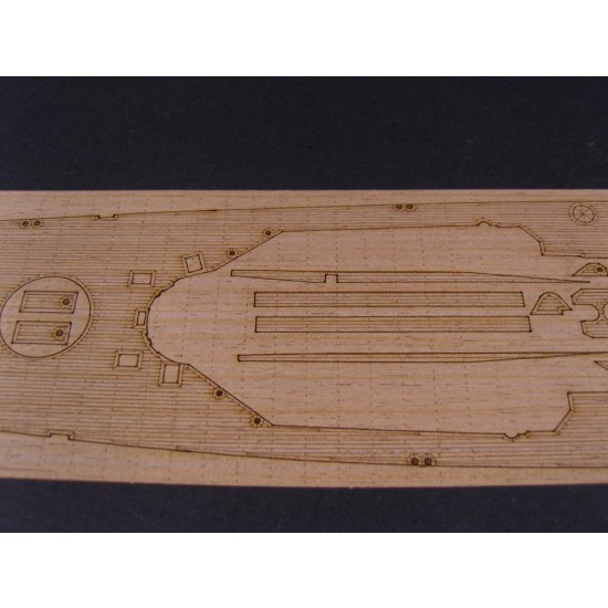 1/350 DKM Prinz Eugen Wooden Deck (for Trumpeter 05313) 1/350 DKM Prinz Eugen Wooden Deck (for Trumpeter 05313)