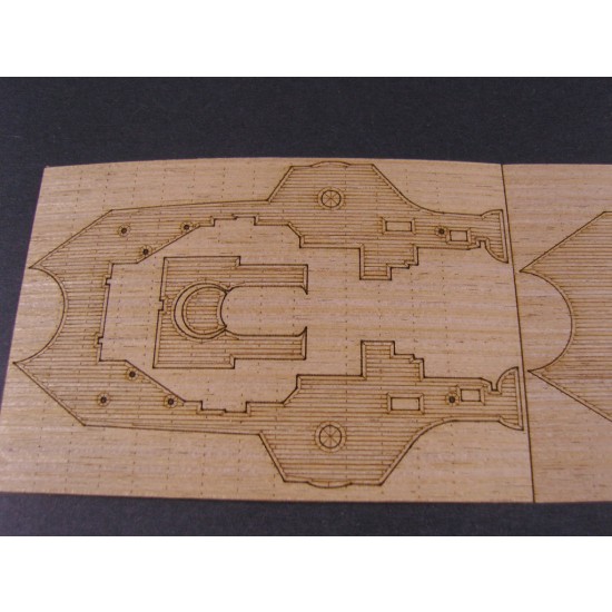 1/350 DKM Prinz Eugen Wooden Deck (for Trumpeter 05313) 1/350 DKM Prinz Eugen Wooden Deck (for Trumpeter 05313)