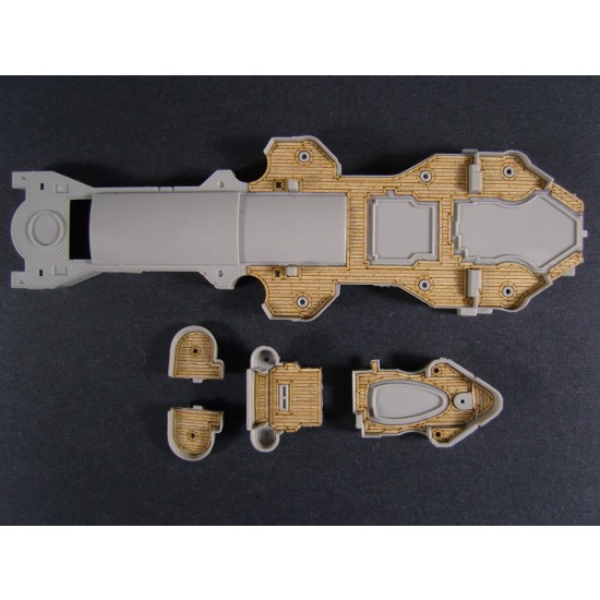 1/350 DKM Prinz Eugen Wooden Deck (for Trumpeter 05313) 1/350 DKM Prinz Eugen Wooden Deck (for Trumpeter 05313)