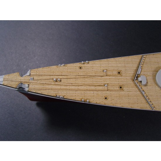 1/350 DKM Prinz Eugen Wooden Deck (for Trumpeter 05313) 1/350 DKM Prinz Eugen Wooden Deck (for Trumpeter 05313)
