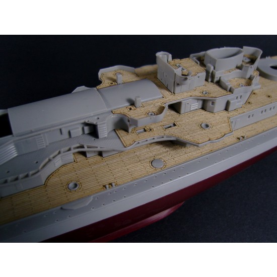 1/350 DKM Prinz Eugen Wooden Deck (for Trumpeter 05313) 1/350 DKM Prinz Eugen Wooden Deck (for Trumpeter 05313)