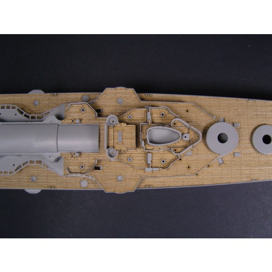 1/350 DKM Prinz Eugen Wooden Deck (for Trumpeter 05313) 1/350 DKM Prinz Eugen Wooden Deck (for Trumpeter 05313)