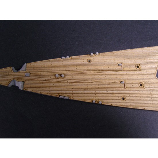 1/350 DKM Prinz Eugen Wooden Deck (for Trumpeter 05313) 1/350 DKM Prinz Eugen Wooden Deck (for Trumpeter 05313)