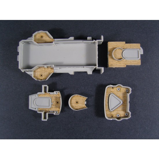 1/350 DKM Prinz Eugen Wooden Deck (for Trumpeter 05313) 1/350 DKM Prinz Eugen Wooden Deck (for Trumpeter 05313)