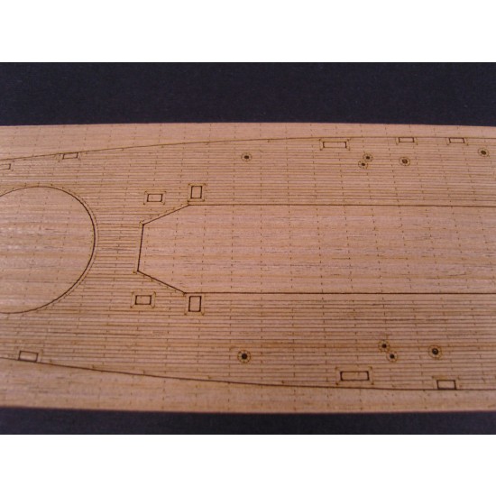 1/350 DKM Admiral Graf Spee Wooden Deck (for Trumpeter 05316) 1/350 DKM Admiral Graf Spee Wooden Deck (for Trumpeter 05316)