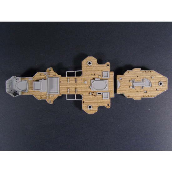 1/350 DKM Admiral Graf Spee Wooden Deck (for Trumpeter 05316) 1/350 DKM Admiral Graf Spee Wooden Deck (for Trumpeter 05316)