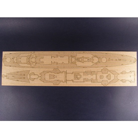 1/350 DKM Admiral Hipper Wooden Deck (for Trumpeter 05317) 1/350 DKM Admiral Hipper Wooden Deck (for Trumpeter 05317)