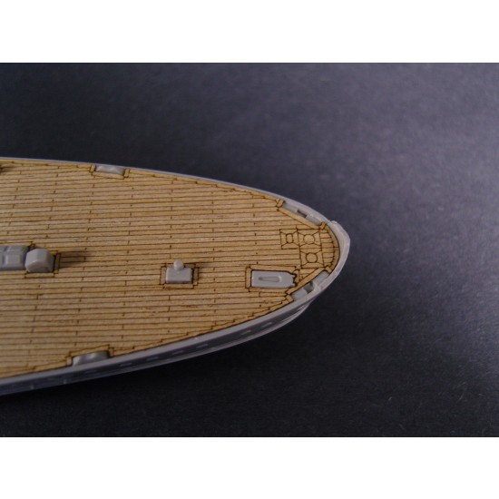 1/350 DKM Admiral Hipper Wooden Deck (for Trumpeter 05317) 1/350 DKM Admiral Hipper Wooden Deck (for Trumpeter 05317)