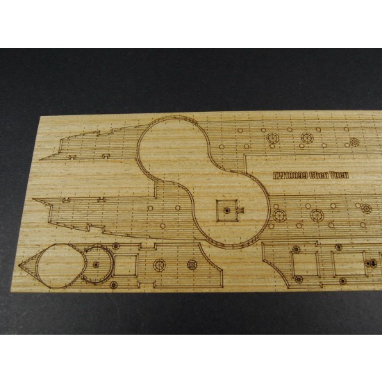 1/350 Imperial Chinese Peiyang Fleet Ting Yuen Wooden Deck for Bronco NB5016 kit 1/350 Imperial Chinese Peiyang Fleet Ting Yuen Wooden Deck for Bronco NB5016 kit
