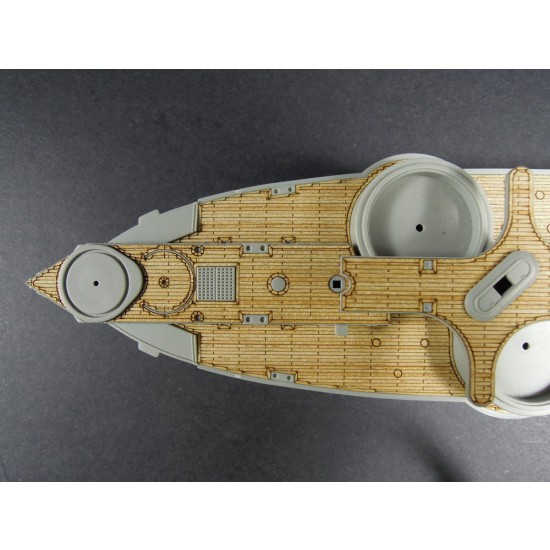 1/350 Imperial Chinese Peiyang Fleet Ting Yuen Wooden Deck for Bronco NB5016 kit 1/350 Imperial Chinese Peiyang Fleet Ting Yuen Wooden Deck for Bronco NB5016 kit