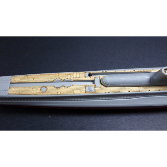 1/350 Japanese Navy Submarine I-27 Wooden Deck for AFV Club SE73514 kit 1/350 Japanese Navy Submarine I-27 Wooden Deck for AFV Club SE73514 kit