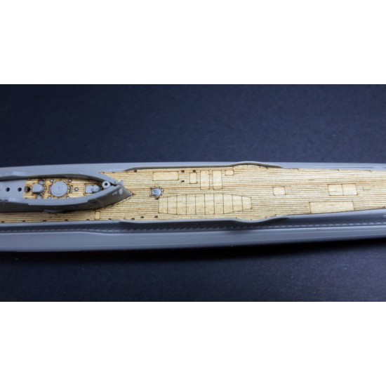 1/350 Japanese Navy Submarine I-27 Wooden Deck for AFV Club SE73514 kit 1/350 Japanese Navy Submarine I-27 Wooden Deck for AFV Club SE73514 kit