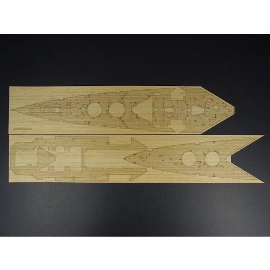 1/350 HMS Hood Wooden Deck for Trumpeter #05302 1/350 HMS Hood Wooden Deck for Trumpeter #05302