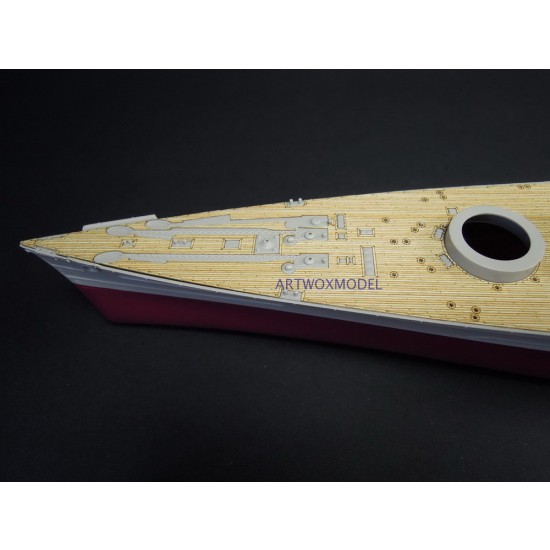 1/350 HMS Hood Wooden Deck for Trumpeter #05302 1/350 HMS Hood Wooden Deck for Trumpeter #05302