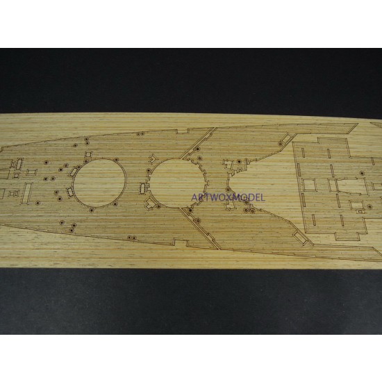 1/350 HMS Hood Wooden Deck for Trumpeter #05302 1/350 HMS Hood Wooden Deck for Trumpeter #05302