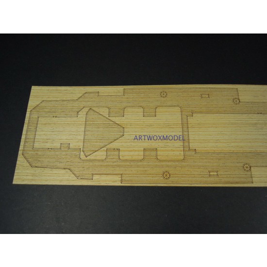 1/350 HMS Hood Wooden Deck for Trumpeter #05302 1/350 HMS Hood Wooden Deck for Trumpeter #05302
