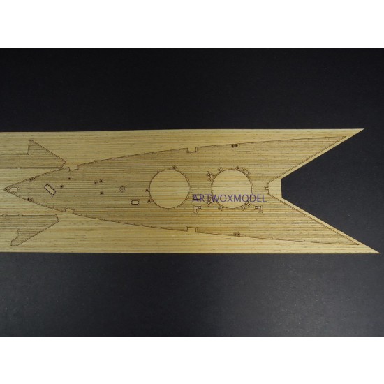 1/350 HMS Hood Wooden Deck for Trumpeter #05302 1/350 HMS Hood Wooden Deck for Trumpeter #05302