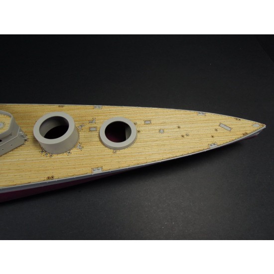 1/350 HMS Hood Wooden Deck for Trumpeter #05302