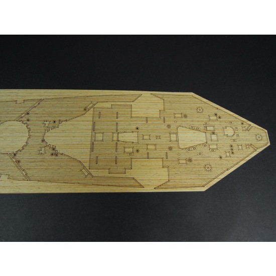 1/350 HMS Hood Wooden Deck for Trumpeter #05302 1/350 HMS Hood Wooden Deck for Trumpeter #05302