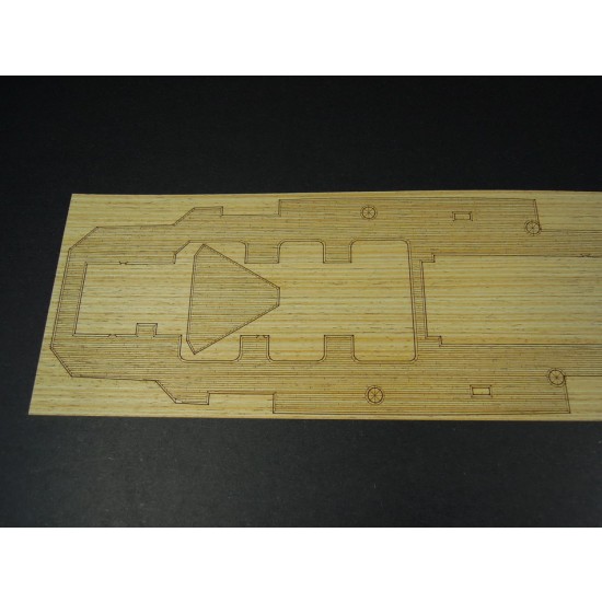 1/350 HMS Hood Wooden Deck for Trumpeter #05302 1/350 HMS Hood Wooden Deck for Trumpeter #05302