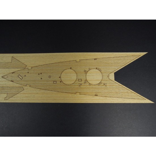 1/350 HMS Hood Wooden Deck for Trumpeter #05302 1/350 HMS Hood Wooden Deck for Trumpeter #05302