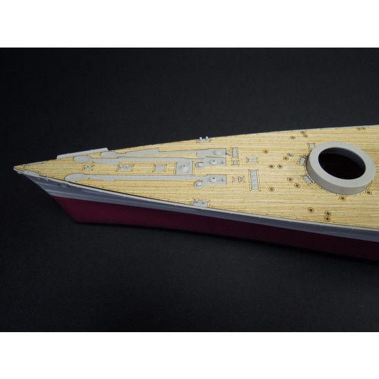 1/350 HMS Hood Wooden Deck for Trumpeter #05302 1/350 HMS Hood Wooden Deck for Trumpeter #05302