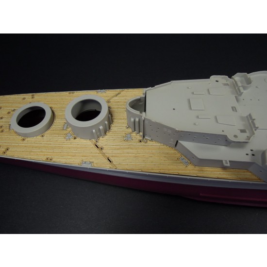 1/350 HMS Hood Wooden Deck for Trumpeter #05302 1/350 HMS Hood Wooden Deck for Trumpeter #05302