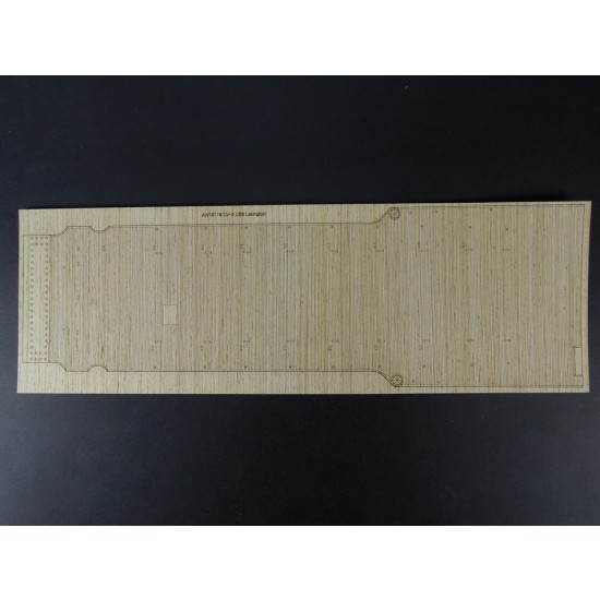 1/350 USS CV-2 Lexington Carrier 05/1942 Wooden Deck set for Trumpeter 05608 kit 1/350 USS CV-2 Lexington Carrier 05/1942 Wooden Deck set for Trumpeter 05608 kit