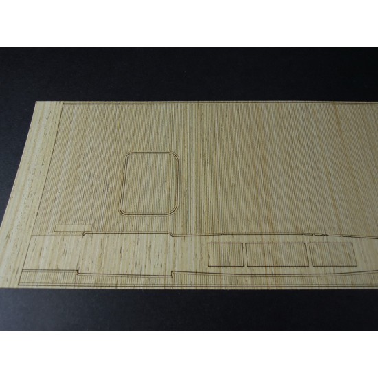 1/350 USS CV-2 Lexington Carrier 05/1942 Wooden Deck set for Trumpeter 05608 kit 1/350 USS CV-2 Lexington Carrier 05/1942 Wooden Deck set for Trumpeter 05608 kit