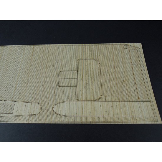 1/350 USS CV-2 Lexington Carrier 05/1942 Wooden Deck set for Trumpeter 05608 kit 1/350 USS CV-2 Lexington Carrier 05/1942 Wooden Deck set for Trumpeter 05608 kit