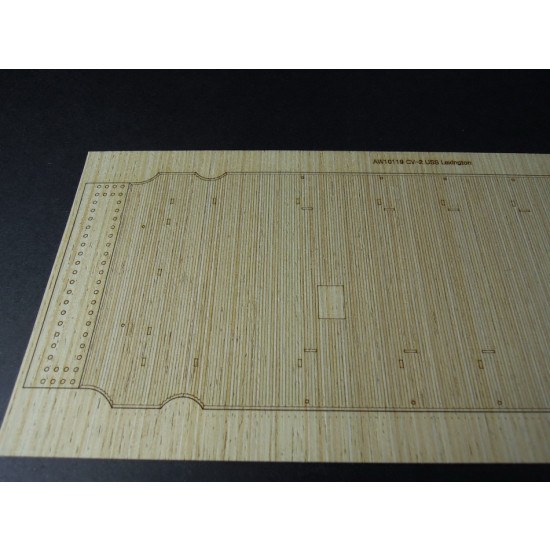 1/350 USS CV-2 Lexington Carrier 05/1942 Wooden Deck set for Trumpeter 05608 kit 1/350 USS CV-2 Lexington Carrier 05/1942 Wooden Deck set for Trumpeter 05608 kit