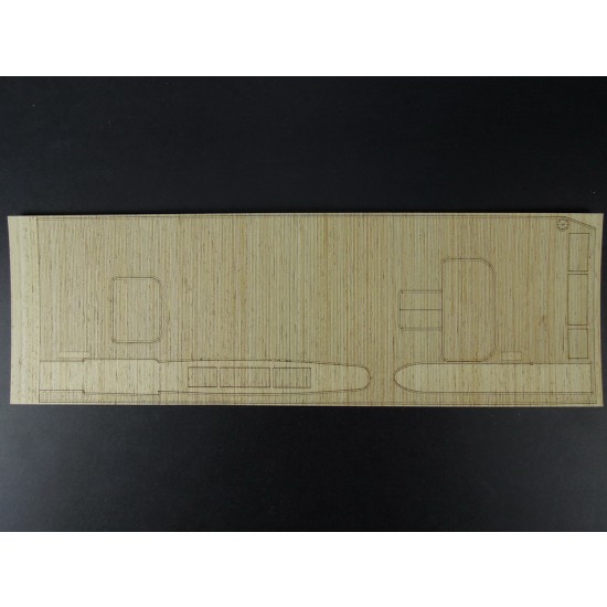 1/350 USS CV-2 Lexington Carrier 05/1942 Wooden Deck set for Trumpeter 05608 kit 1/350 USS CV-2 Lexington Carrier 05/1942 Wooden Deck set for Trumpeter 05608 kit