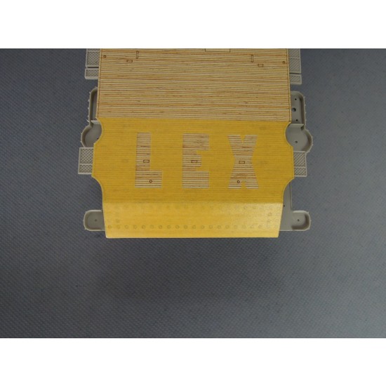 1/350 USS CV-2 Lexington Carrier 05/1942 Wooden Deck set for Trumpeter 05608 kit 1/350 USS CV-2 Lexington Carrier 05/1942 Wooden Deck set for Trumpeter 05608 kit