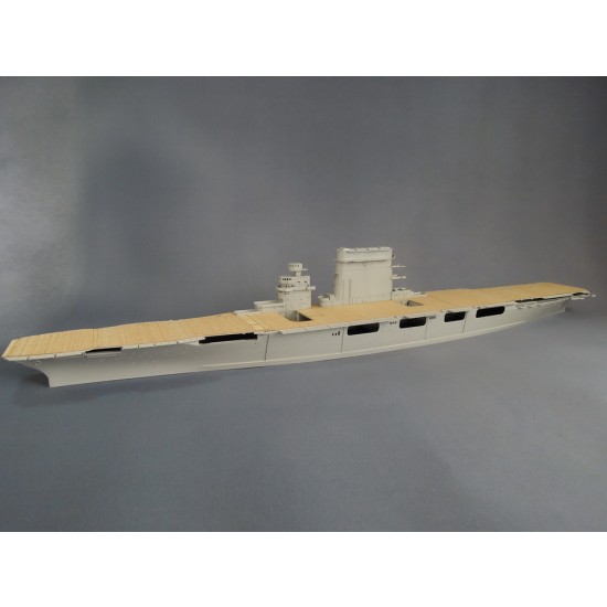 1/350 USS CV-2 Lexington Carrier 05/1942 Wooden Deck set for Trumpeter 05608 kit 1/350 USS CV-2 Lexington Carrier 05/1942 Wooden Deck set for Trumpeter 05608 kit