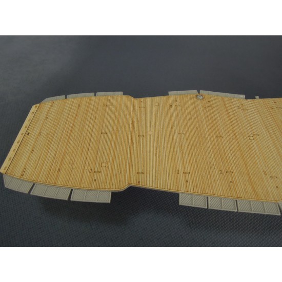 1/350 USS CV-2 Lexington Carrier 05/1942 Wooden Deck set for Trumpeter 05608 kit 1/350 USS CV-2 Lexington Carrier 05/1942 Wooden Deck set for Trumpeter 05608 kit