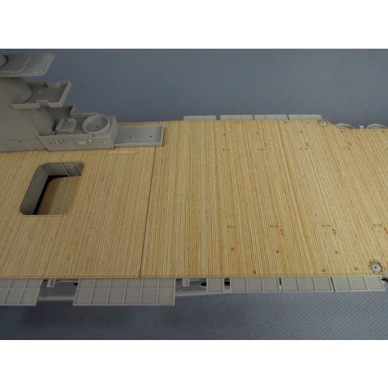 1/350 USS CV-2 Lexington Carrier 05/1942 Wooden Deck set for Trumpeter 05608 kit 1/350 USS CV-2 Lexington Carrier 05/1942 Wooden Deck set for Trumpeter 05608 kit