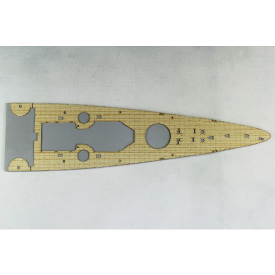 1/350 German Battleship Scharnhorst 1941 Wooden Deck Set for Dragon kit #1036 1/350 German Battleship Scharnhorst 1941 Wooden Deck Set for Dragon kit #1036