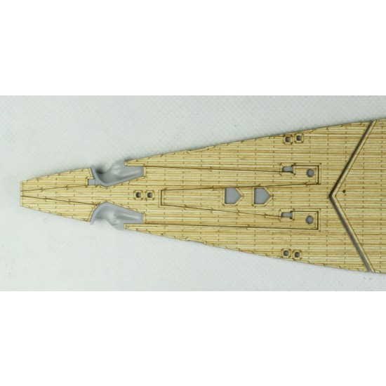1/350 German Battleship Scharnhorst 1941 Wooden Deck Set for Dragon kit #1036 1/350 German Battleship Scharnhorst 1941 Wooden Deck Set for Dragon kit #1036