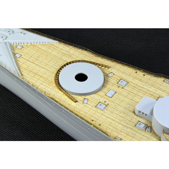 1/350 French Navy Dunkirk Dunkerque Battleship Wooden Deck for Hobby Boss #86506 1/350 French Navy Dunkirk Dunkerque Battleship Wooden Deck for Hobby Boss #86506