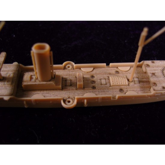 Ching Yuen wooden deck W70066 Hunter 1/700 Chinese Qing for S-Model 700006 
