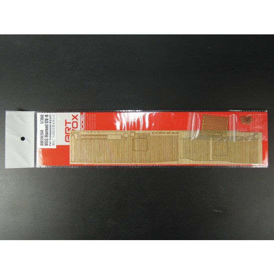1/700 USS Hornet CV-8 Wooden Deck set for Trumpeter 05727 kit 1/700 USS Hornet CV-8 Wooden Deck set for Trumpeter 05727 kit