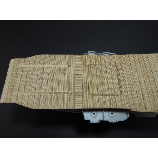 1/700 USS Hornet CV-8 Wooden Deck set for Trumpeter 05727 kit 1/700 USS Hornet CV-8 Wooden Deck set for Trumpeter 05727 kit