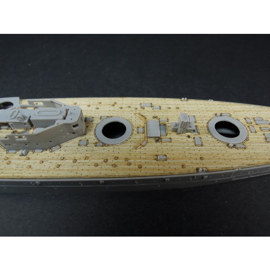1/700 HMS Dreadnought 1907 Wooden Deck set for Trumpeter 06704 kit 1/700 HMS Dreadnought 1907 Wooden Deck set for Trumpeter 06704 kit