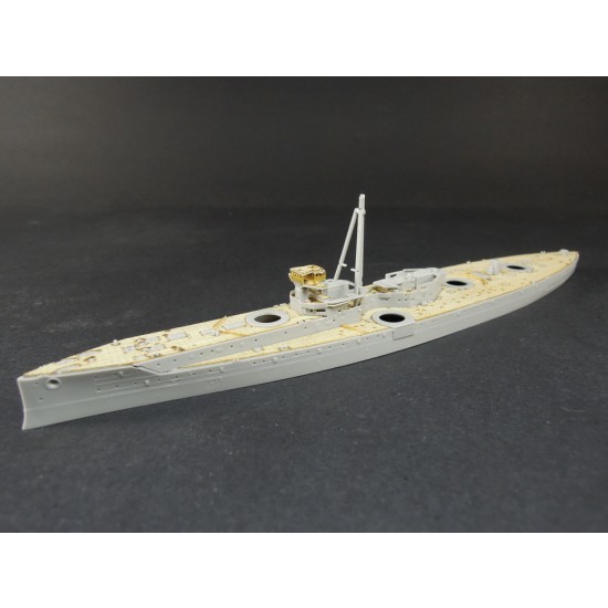 1/700 HMS Dreadnought 1907 Wooden Deck set for Trumpeter 06704 kit 1/700 HMS Dreadnought 1907 Wooden Deck set for Trumpeter 06704 kit